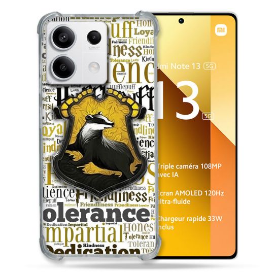 Coque Renforcée Pour Xiaomi Redmi Note 13 5G Harry Potter Poursouffle