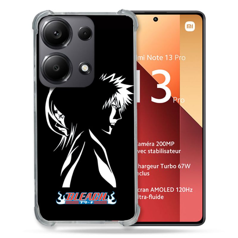 Coque Renforcé Pour Xiaomi Redmi Note 13 Pro 4G Manga Bleach Duo