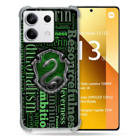 Coque Renforcée Pour Xiaomi Redmi Note 13 5G Harry Potter Serpentar