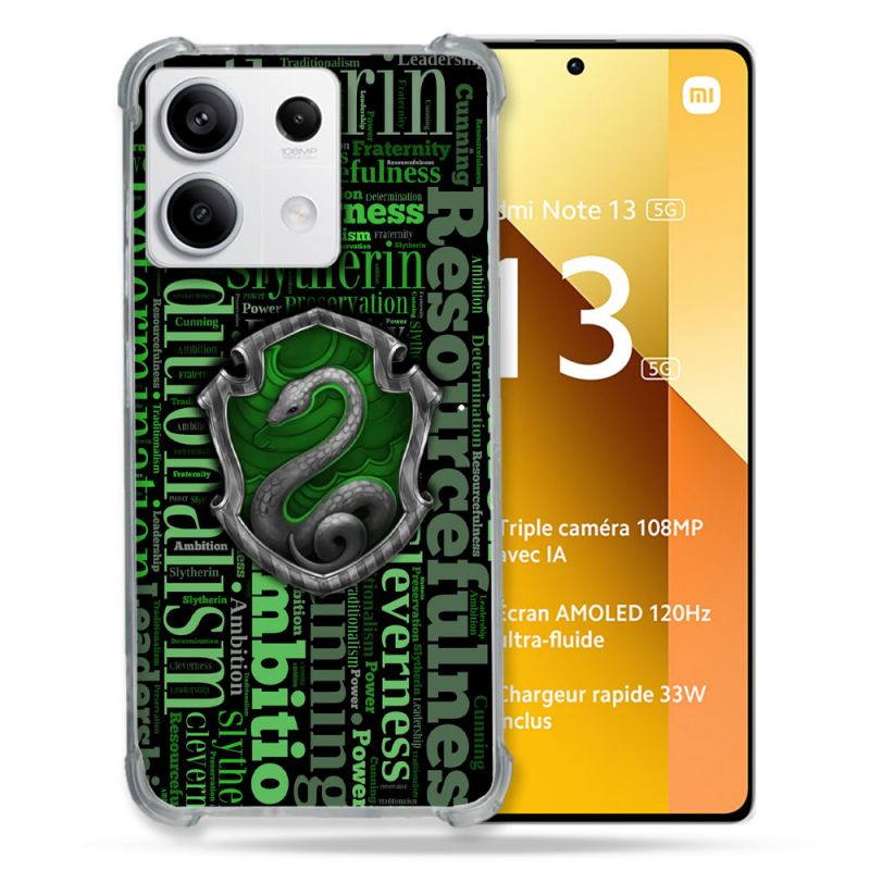 Coque Renforcée Pour Xiaomi Redmi Note 13 5G Harry Potter Serpentar