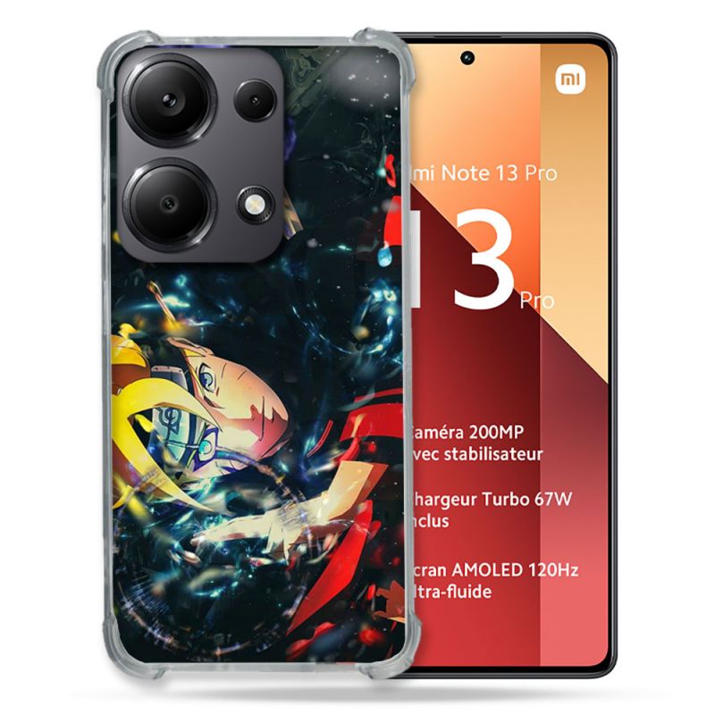 Coque Renforcé Pour Xiaomi Redmi Note 13 Pro 4G Manga Boruto Eclair