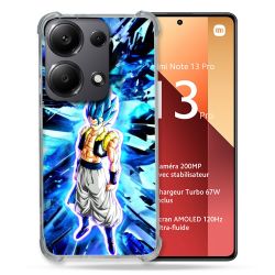 Coque Renforcé Pour Xiaomi Redmi Note 13 Pro 4G Manga Dragon Ball Gogeta Lumiere