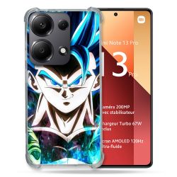 Coque Renforcé Pour Xiaomi Redmi Note 13 Pro 4G Manga Dragon Ball Gogeta Visage