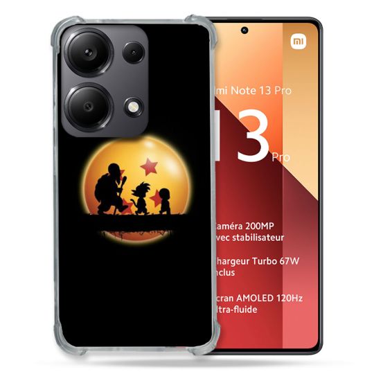 Coque Renforcé Pour Xiaomi Redmi Note 13 Pro 4G Manga Dragon Ball Vintage