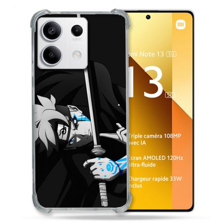 Coque Renforcée Pour Xiaomi Redmi Note 13 5G Manga Boruto Epée