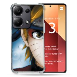 Coque Renforcé Pour Xiaomi Redmi Note 13 Pro 4G Manga Naruto Blanc