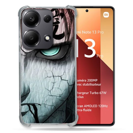 Coque Renforcé Pour Xiaomi Redmi Note 13 Pro 4G Manga Naruto Gaara