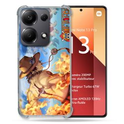 Coque Renforcé Pour Xiaomi Redmi Note 13 Pro 4G Manga One Piece Ace Color