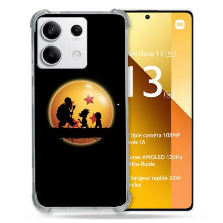 Coque Renforcée Pour Xiaomi Redmi Note 13 5G Manga Dragon Ball Vintage