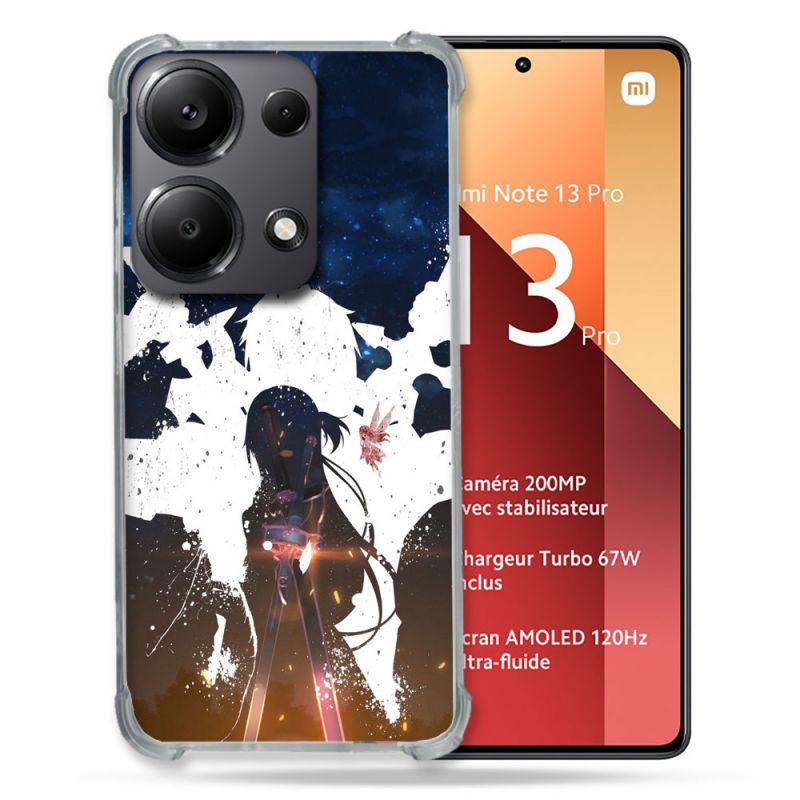 Coque Renforcé Pour Xiaomi Redmi Note 13 Pro 4G Manga SAO sword Art Online Asuna