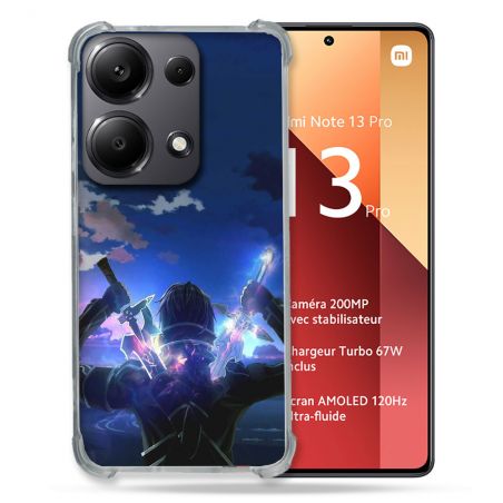 Coque Renforcé Pour Xiaomi Redmi Note 13 Pro 4G Manga SAO sword Art Online Epee