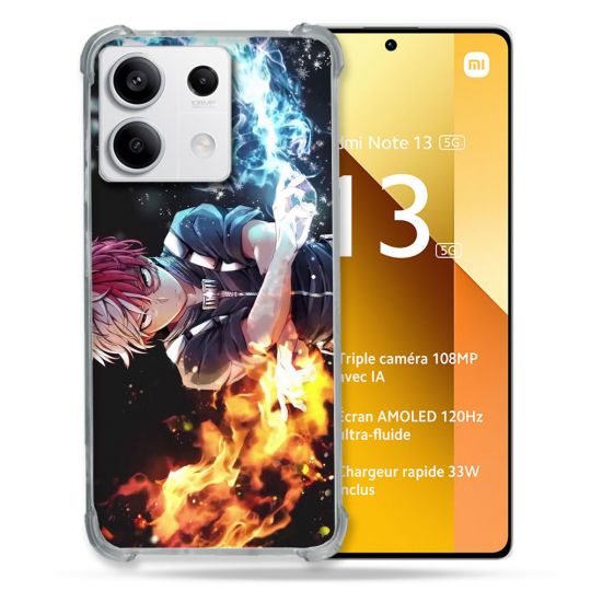 Coque Renforcée Pour Xiaomi Redmi Note 13 5G Manga My Hero Academia Shoto