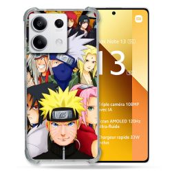 Coque Renforcée Pour Xiaomi Redmi Note 13 5G Manga Naruto Team