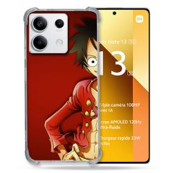 Coque Renforcée Pour Xiaomi Redmi Note 13 5G Manga One Piece Luffy
