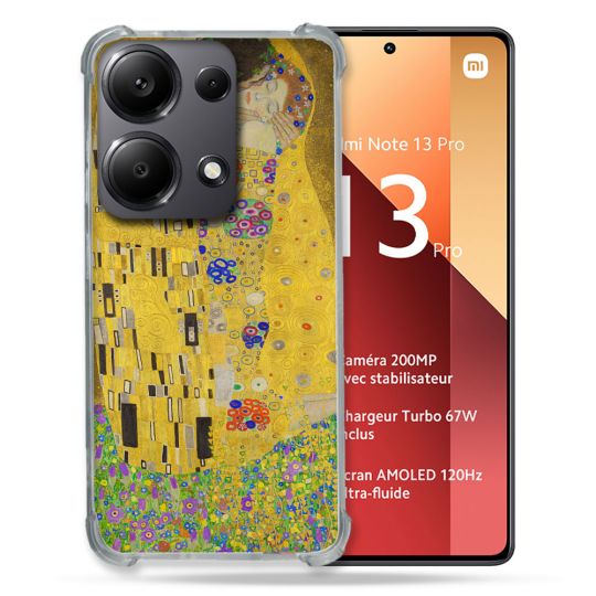 Coque Renforcé Pour Xiaomi Redmi Note 13 Pro 4G Peinture Le Baiser
