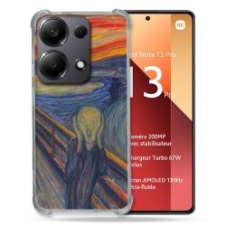 Coque Renforcé Pour Xiaomi Redmi Note 13 Pro 4G Peinture Le Cri