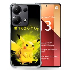 Coque Renforcé Pour Xiaomi Redmi Note 13 Pro 4G Pokemon Pikachu Eclair