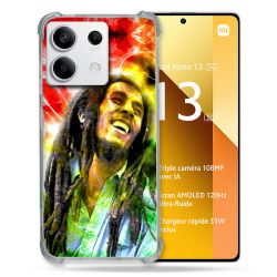 Coque Renforcée Pour Xiaomi Redmi Note 13 5G Musique Bob Marley Color
