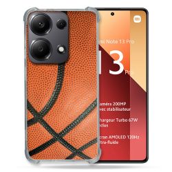 Coque Renforcé Pour Xiaomi Redmi Note 13 Pro 4G Sport Ballon Basket