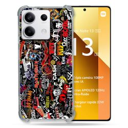 Coque Renforcée Pour Xiaomi Redmi Note 13 5G Musique Rock Groupe