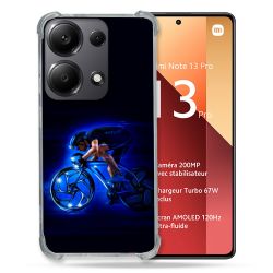 Coque Renforcé Pour Xiaomi Redmi Note 13 Pro 4G Sport Cyclisme Bleu