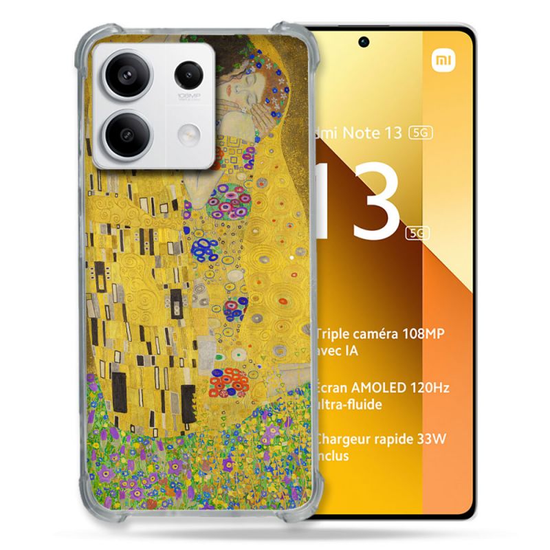 Coque Renforcée Pour Xiaomi Redmi Note 13 5G Peinture Le Baiser