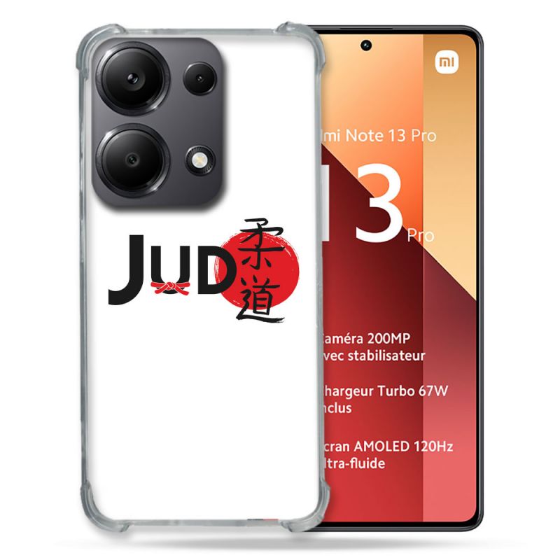 Coque Renforcé Pour Xiaomi Redmi Note 13 Pro 4G Sport Judo Logo