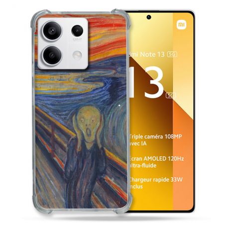 Coque Renforcée Pour Xiaomi Redmi Note 13 5G Peinture Le Cri