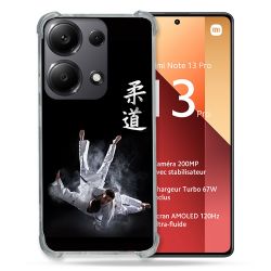 Coque Renforcé Pour Xiaomi Redmi Note 13 Pro 4G Sport Judo Noir