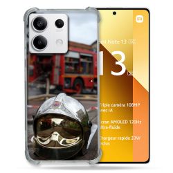 Coque Renforcée Pour Xiaomi Redmi Note 13 5G Pompier Casque Camion