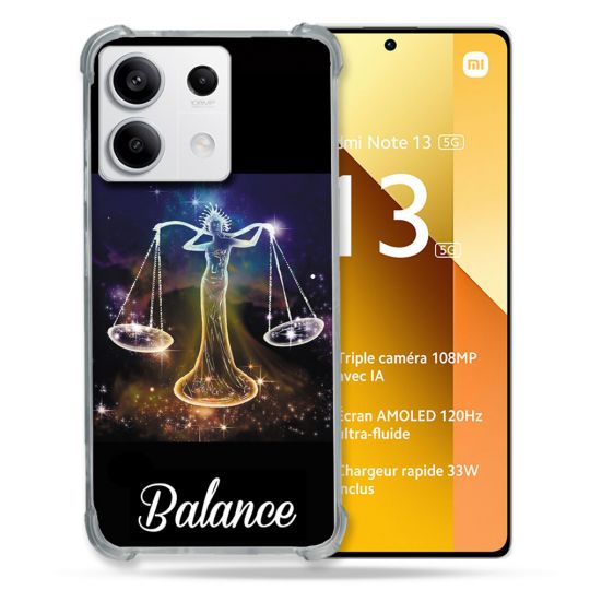 Coque Renforcée Pour Xiaomi Redmi Note 13 5G Signe Zodiaque 2 Balance