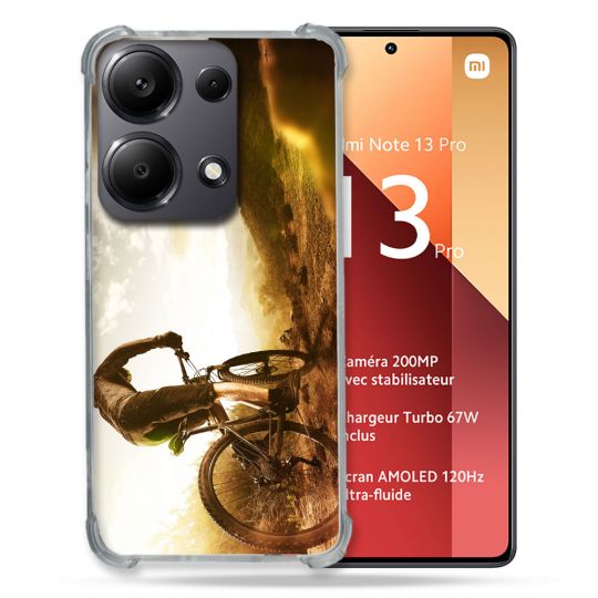 Coque Renforcé Pour Xiaomi Redmi Note 13 Pro 4G Sport VTT Soleil