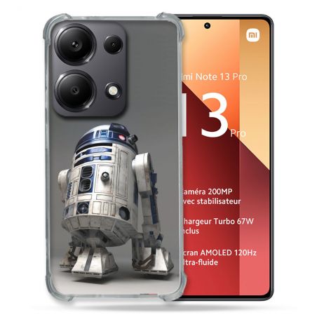 Coque Renforcé Pour Xiaomi Redmi Note 13 Pro 4G Star Wars - R2D2