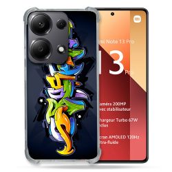 Coque Renforcé Pour Xiaomi Redmi Note 13 Pro 4G Street Art Graffiti