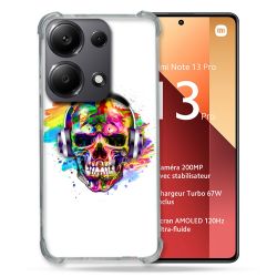 Coque Renforcé Pour Xiaomi Redmi Note 13 Pro 4G Tete de Mort Tag