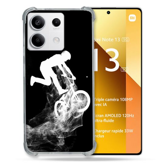 Coque Renforcée Pour Xiaomi Redmi Note 13 5G Sport VTT Noir