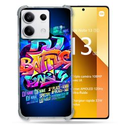 Coque Renforcée Pour Xiaomi Redmi Note 13 5G Street Art Rap