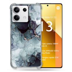 Coque Renforcée Pour Xiaomi Redmi Note 13 5G Texture Marbre Gris