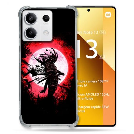 Coque Renforcée Pour Xiaomi Redmi Note 13 5G Voyage Japon Samourai