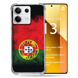 Coque Renforcée Pour Xiaomi Redmi Note 13 5G Voyage Portugal Drapeau