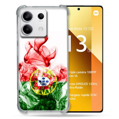 Coque Renforcée Pour Xiaomi Redmi Note 13 5G Voyage Portugal Flamme