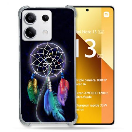 Coque Renforcée Pour Xiaomi Redmi Note 13 5G Zen Attrape Reve Multicolore