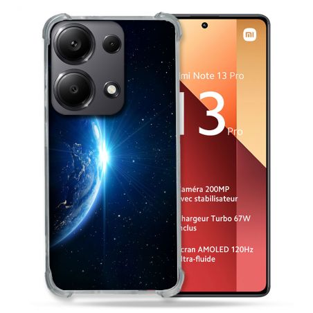 Coque Renforcé Pour Xiaomi Redmi Note 13 Pro 4G Univers Planete Terre