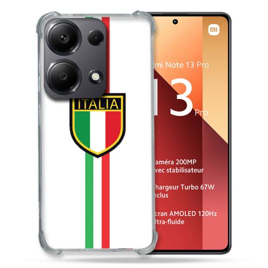 Coque Renforcé Pour Xiaomi Redmi Note 13 Pro 4G Voyage Italie 3 Blanc