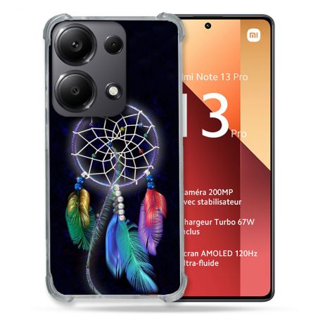 Coque Renforcé Pour Xiaomi Redmi Note 13 Pro 4G Zen Attrape Reve Multicolore