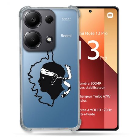 Coque Renforcé Transparente Pour Xiaomi Redmi Note 13 Pro 4G Corse