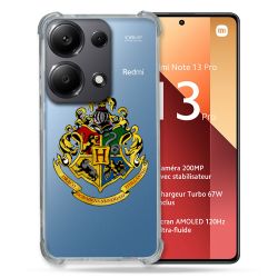 Coque Renforcé Transparente Pour Xiaomi Redmi Note 13 Pro 4G Harry Potter Poudlard