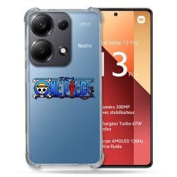 Coque Renforcé Transparente Pour Xiaomi Redmi Note 13 Pro 4G One Piece Logo