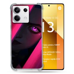 Coque Renforcée Pour Xiaomi Redmi Note 13 5G Arcane Jynx Rose