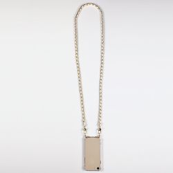 Coque Renforcé Transparente Pour Xiaomi Redmi Note 13 Pro 4G Lanière / Cordon Chaine suspendue Blanc